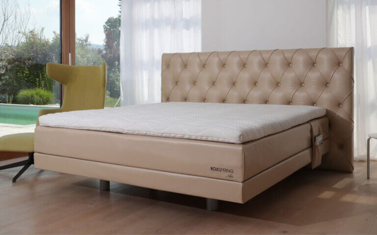 BoxSpring postelja - izdelana v Sloveniji